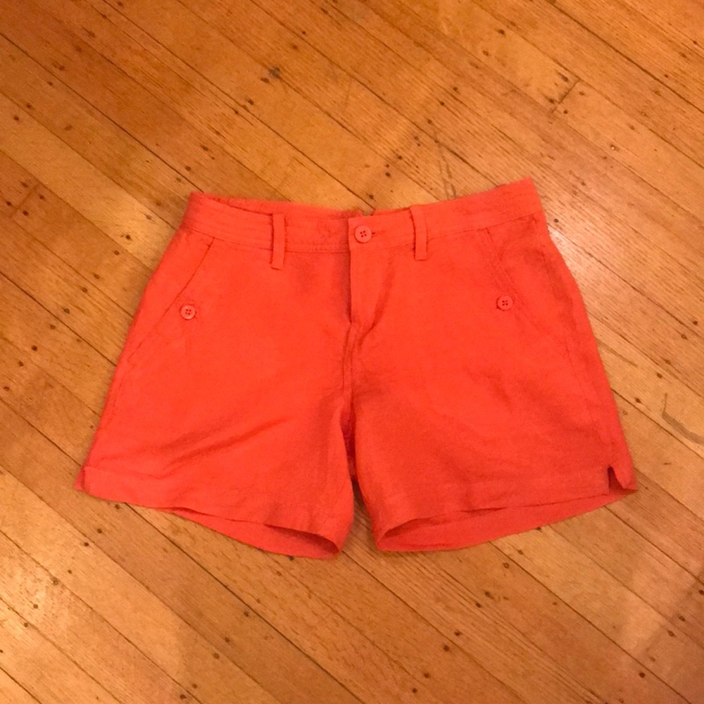 Coral colored Calvin Klein summer shorts (size 4)